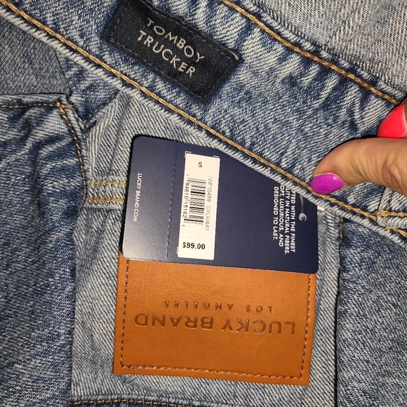 Lucky Brand Tomboy Trucker denim jacket - Picture 8 of 9